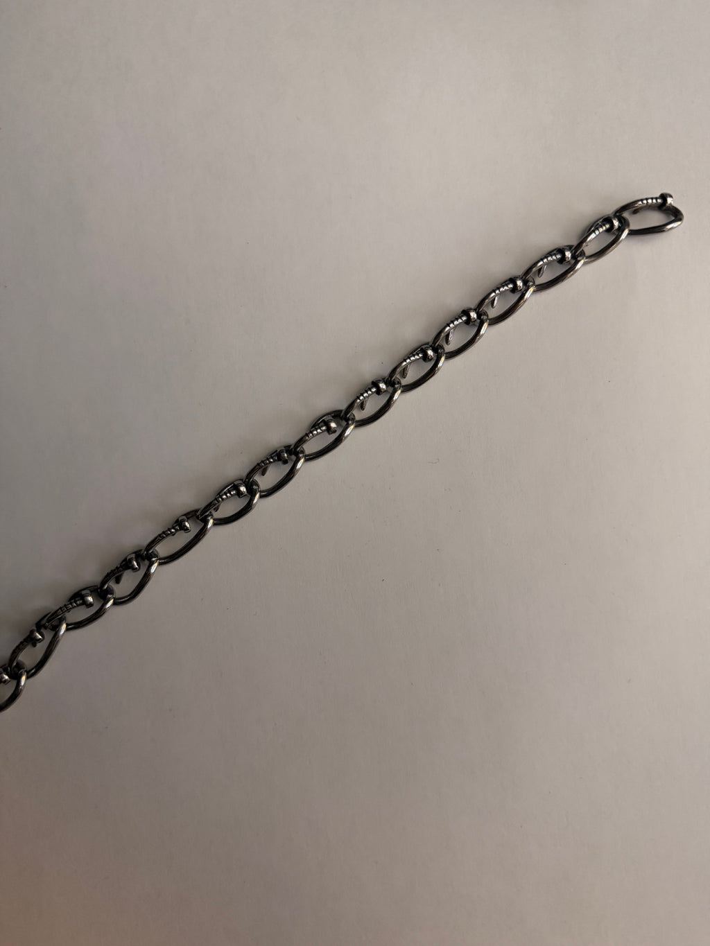 Bent Nail Link Bracelet