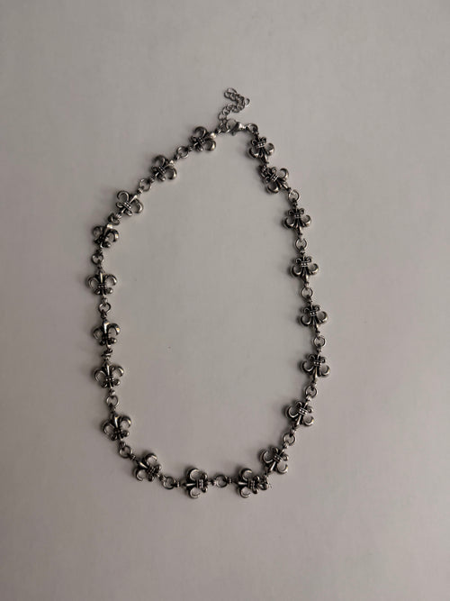 Fleur de Lis Chain Necklace