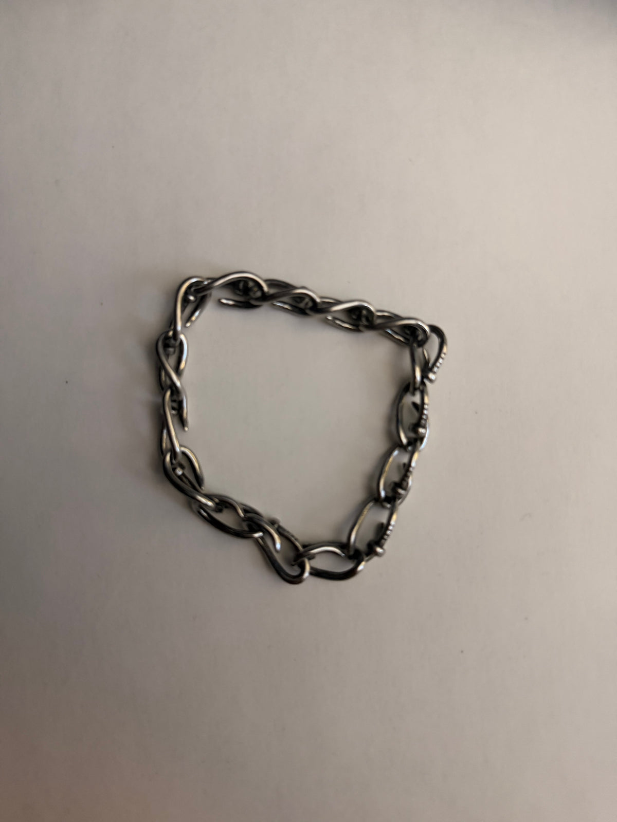 Bent Nail Link Bracelet