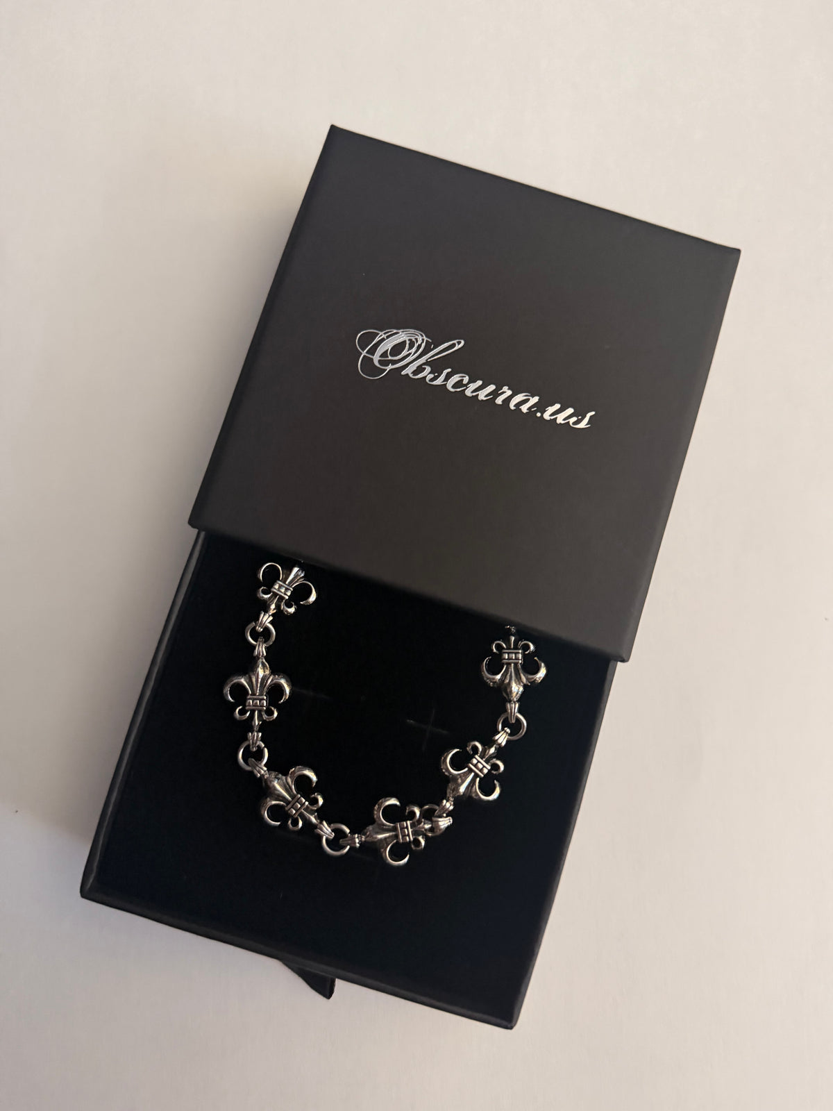 Fleur de Lis Chain Necklace