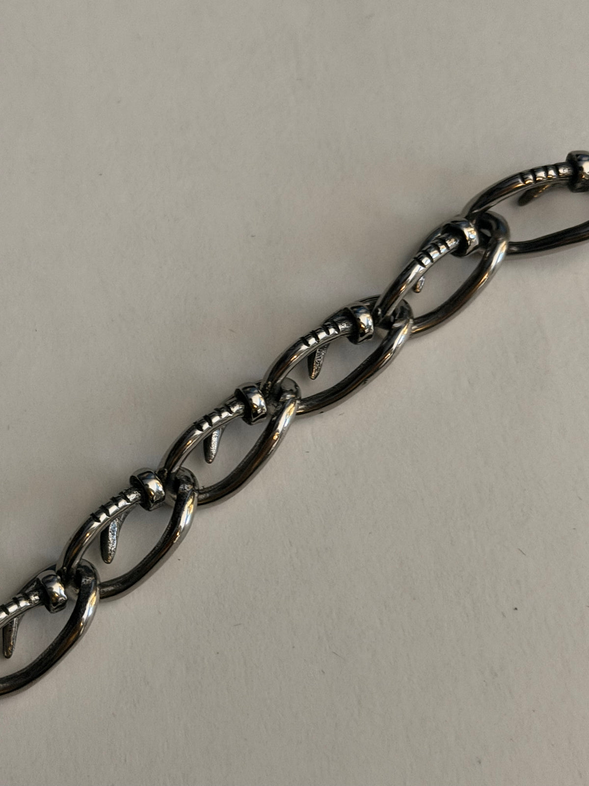 Bent Nail Link Bracelet