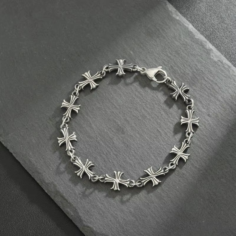 Simple cross bracelet (pre-order)