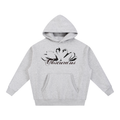 Essential Oversized Boxy Fit Fleece Hoodie